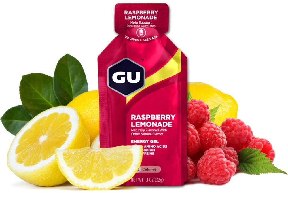 GU Special Edition Energy Gel - Package of 8 - Raspberry Lemonade - Image 2