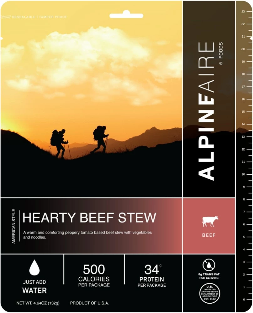 AlpineAire Foods Hearty Beef Stew - 1 Serving - None