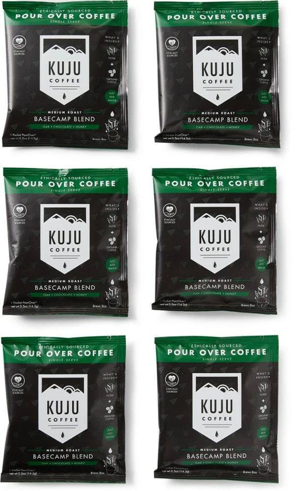 Kuju Coffee Single-Serve Pour Over Coffee - Package of 6 - Image 3