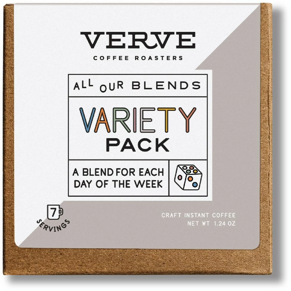 Verve Instant Craft Coffee Sampler - Package of 7 - Assorted