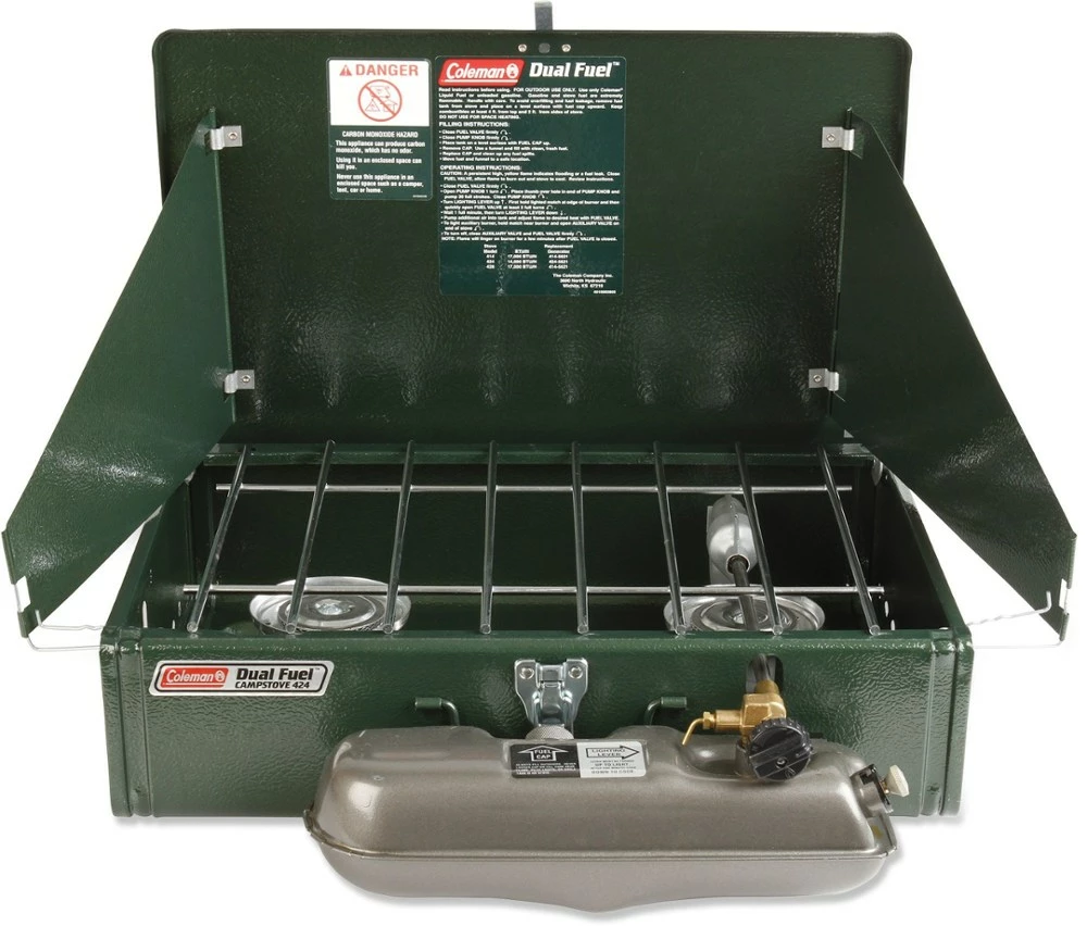 Coleman Dual-Fuel 2 Burner Stove - Image 8