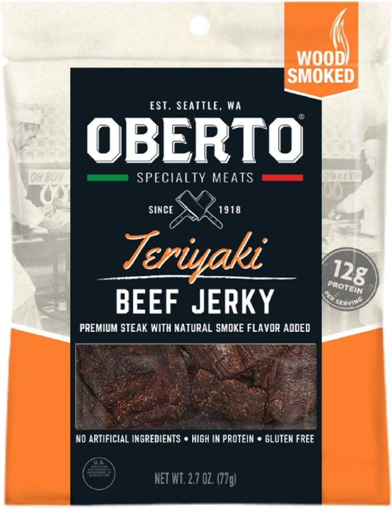 Oberto All Natural Beef Jerky - 2.7 oz. - Image 2