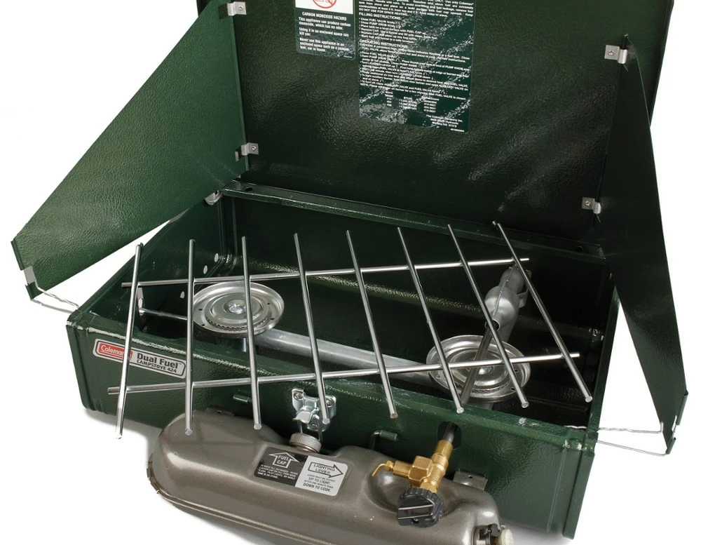Coleman Dual-Fuel 2 Burner Stove - Image 2