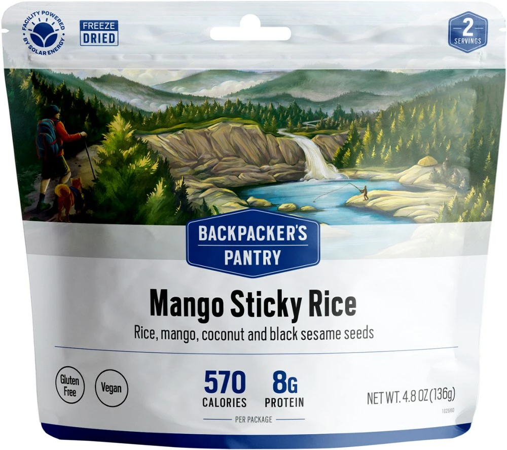 Backpacker's Pantry Mango Sticky Rice - 2 Servings - None