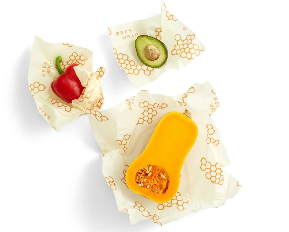 Bee's Wrap Honeycomb Print Wraps - Set of 3 - None - Image 4
