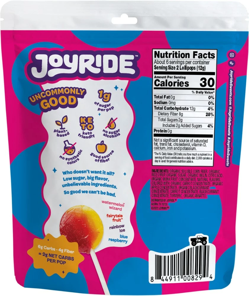 JOYRIDE Golly Lolli's - 12 Count - Assorted - Image 2