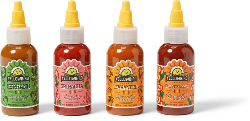 Yellowbird Organic Hot Sauce - Set of 4
