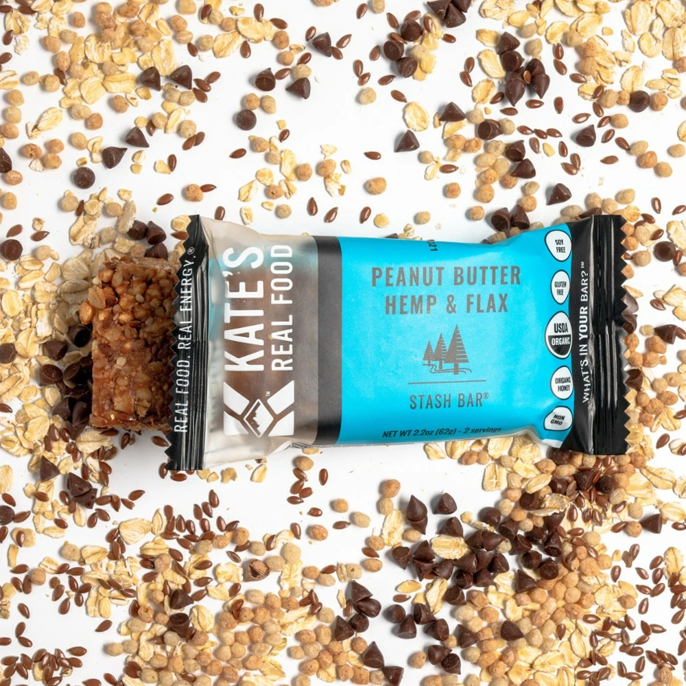 Kate's Real Food Peanut Butter Hemp & Flax Bar - Image 3