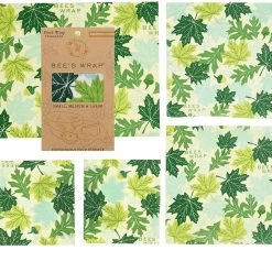 Bee's Wrap Forest Floor Print Wraps - Set of 5