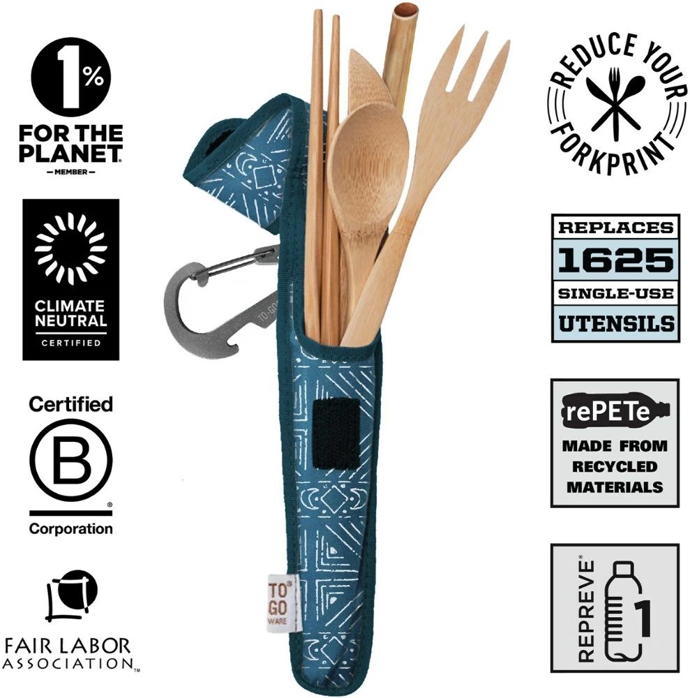 To-Go Ware Premium Bamboo Utensil Set - Image 11