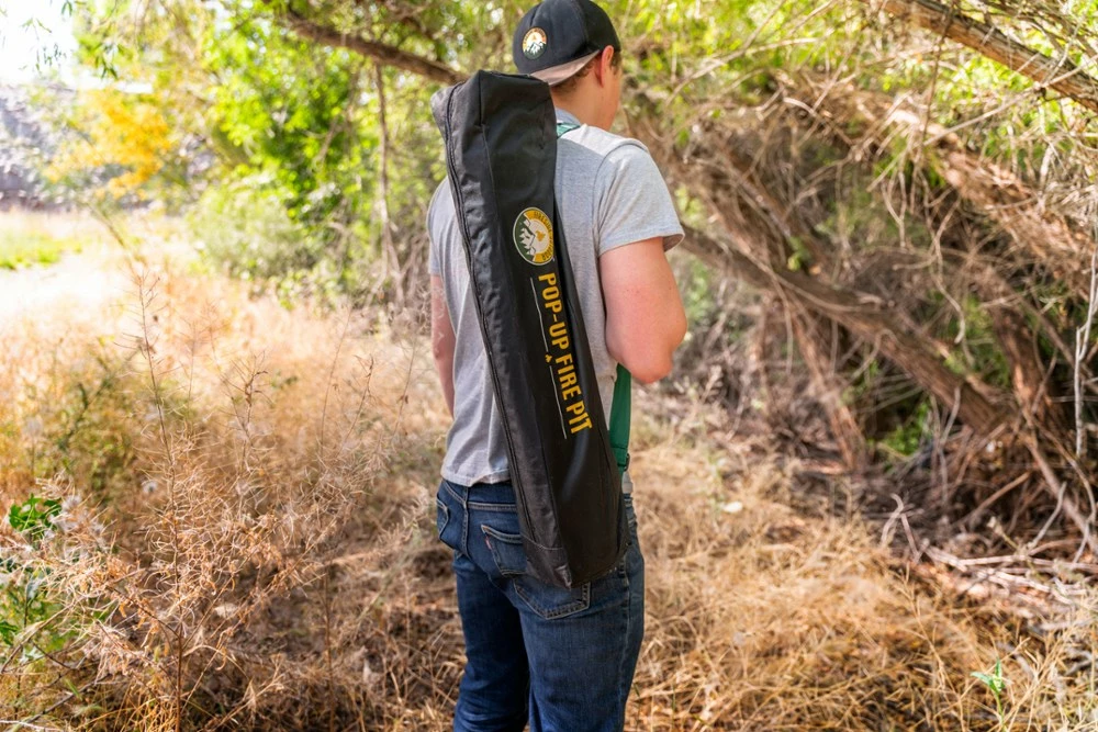 FIRESIDE OUTDOOR Pop-Up Fire Pit - Image 9