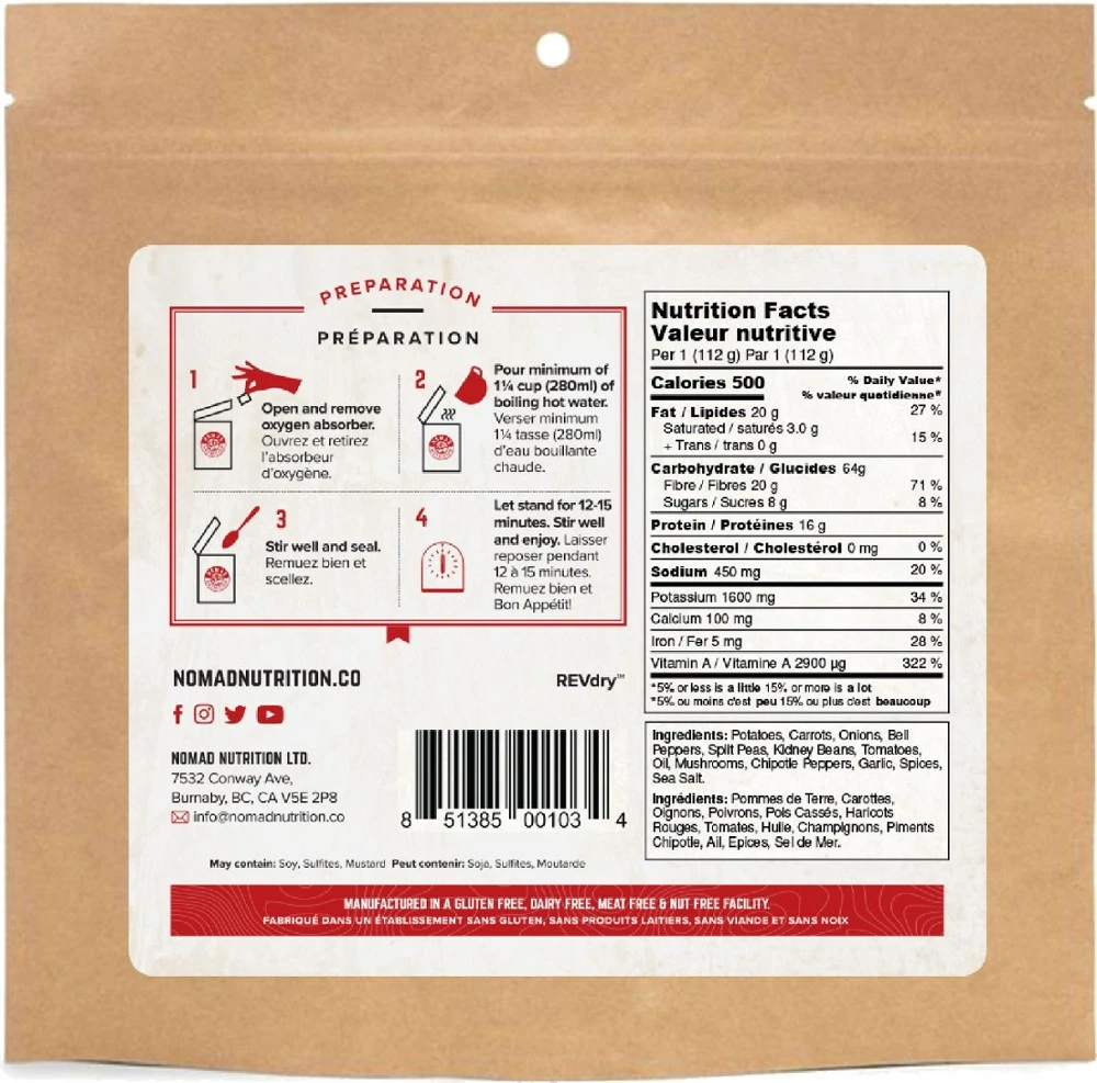 Nomad Nutrition Hungarian Goulash - 1 Serving - Image 2