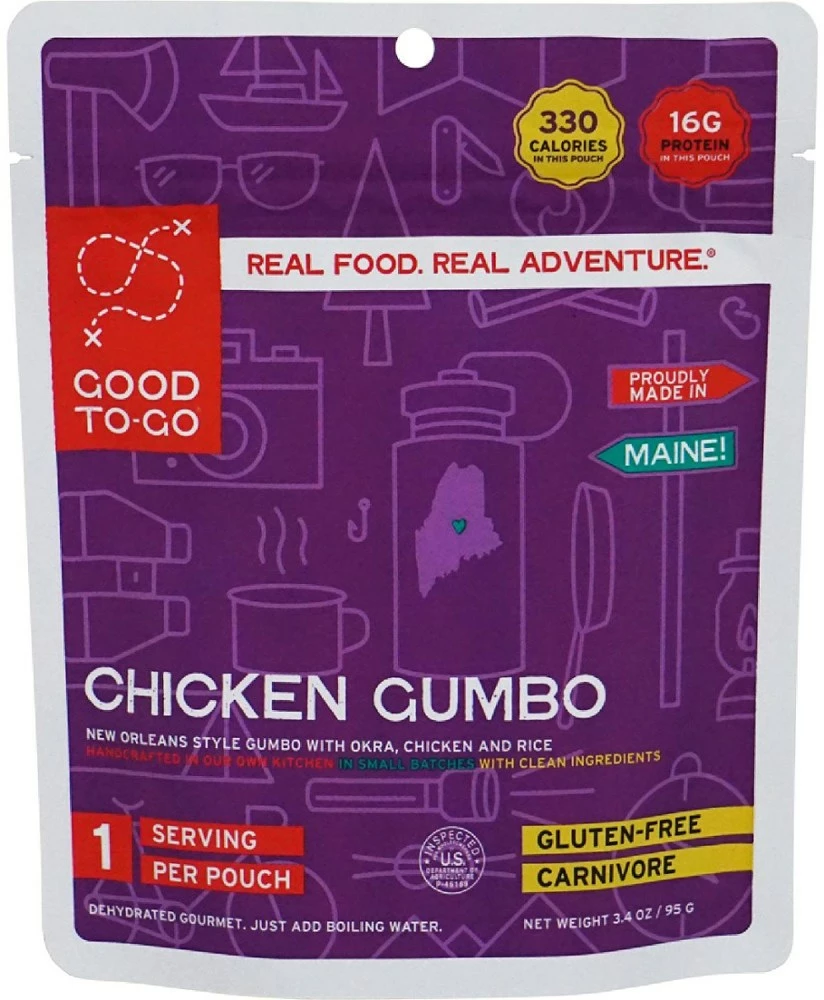 GOOD TO-GO Chicken Gumbo - Single Serving - None