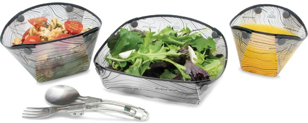 Fozzils Snapfold Solo 3-Piece Table Set - Mist - Image 3