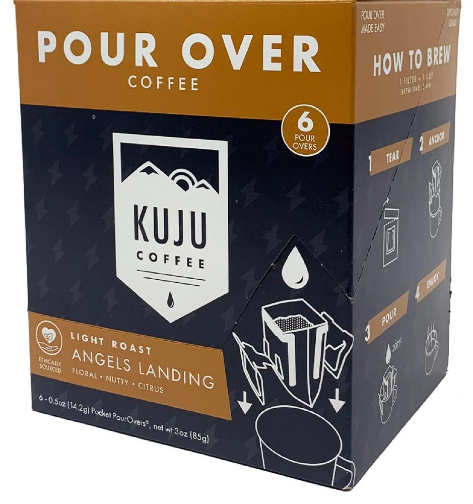 Kuju Coffee Single-Serve Pour Over Coffee - Package of 6 - Image 9