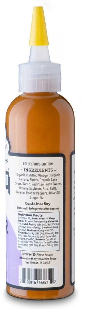 Yellowbird Plum Reaper Hot Sauce - Image 2