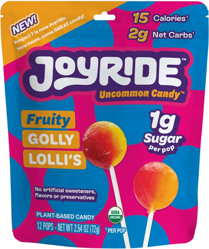 JOYRIDE Golly Lolli's - 12 Count - Assorted