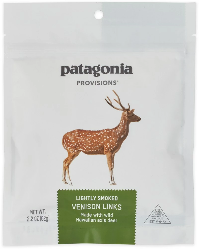 Patagonia Hawaiian Wild Venison Links - Lightly Smoked