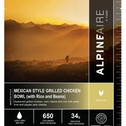 AlpineAire Foods Mexican-Style Grilled Chicken Bowl - 1 Serving - None