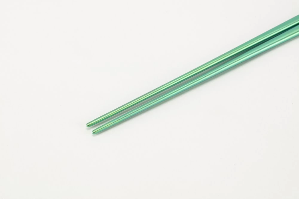 Snow Peak Titanium Chopsticks - Green - Image 4