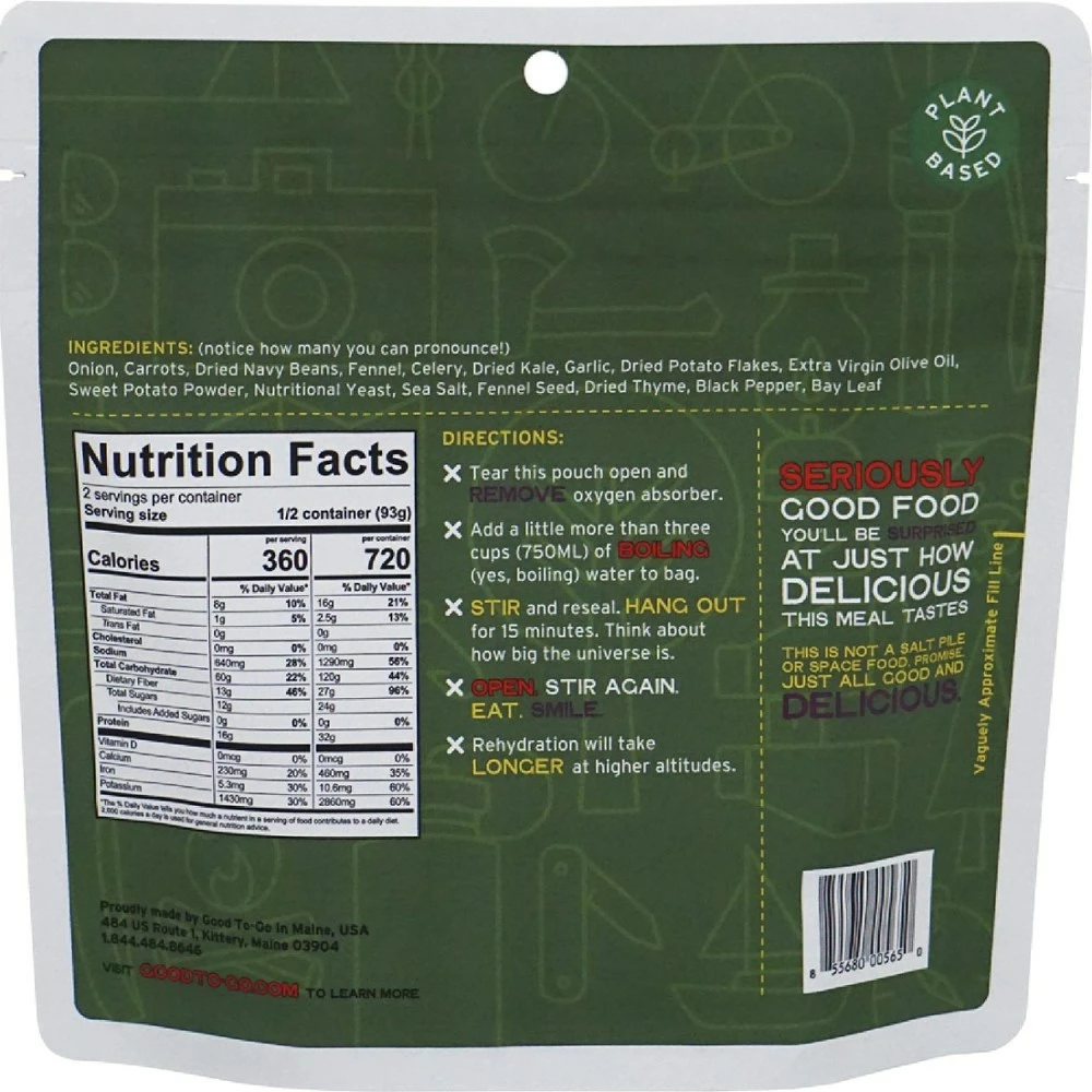 GOOD TO-GO Kale & White Bean Stew - 2 Servings - None - Image 2