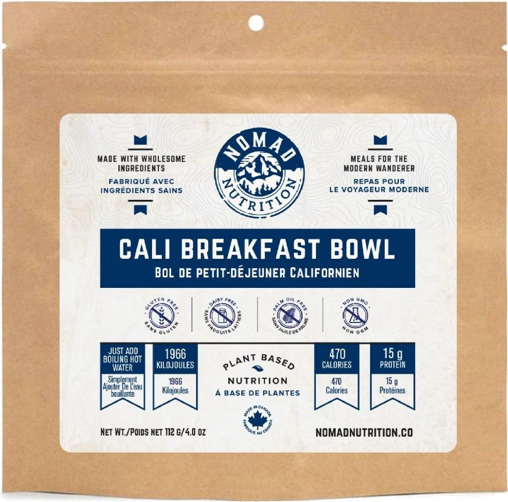 Nomad Nutrition Cali Breakfast Bowl - 1 Serving
