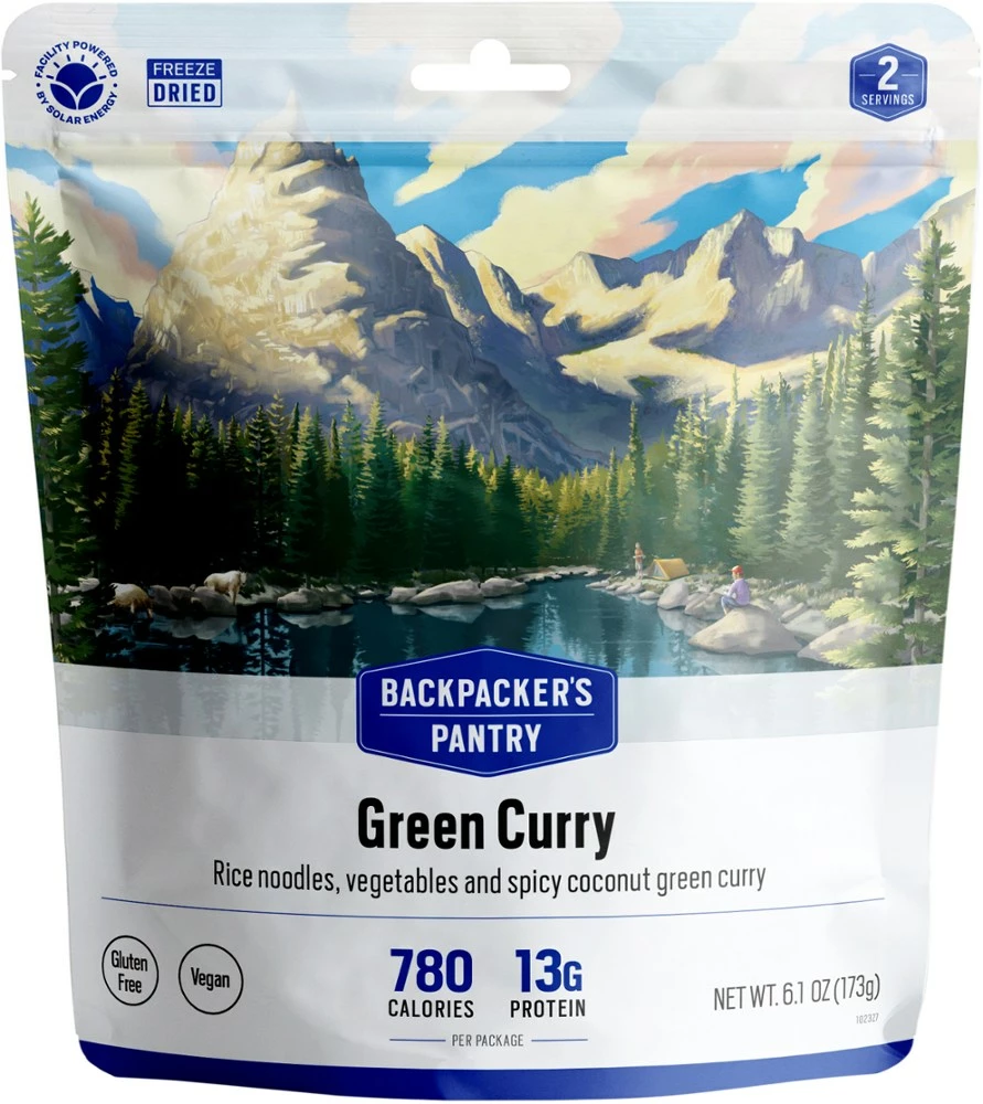 Backpacker's Pantry Green Curry - 2 Servings - None