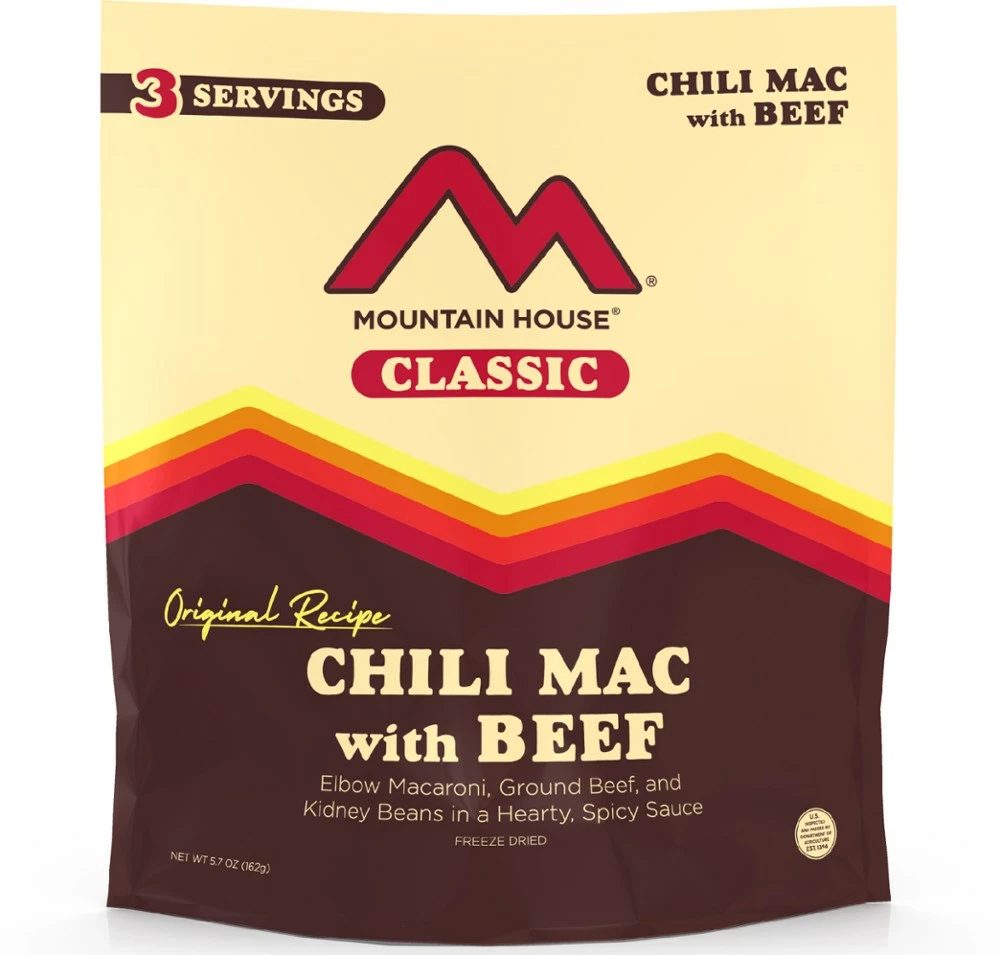 Mountain House Classic Chili Mac with Beef - 3 Servings