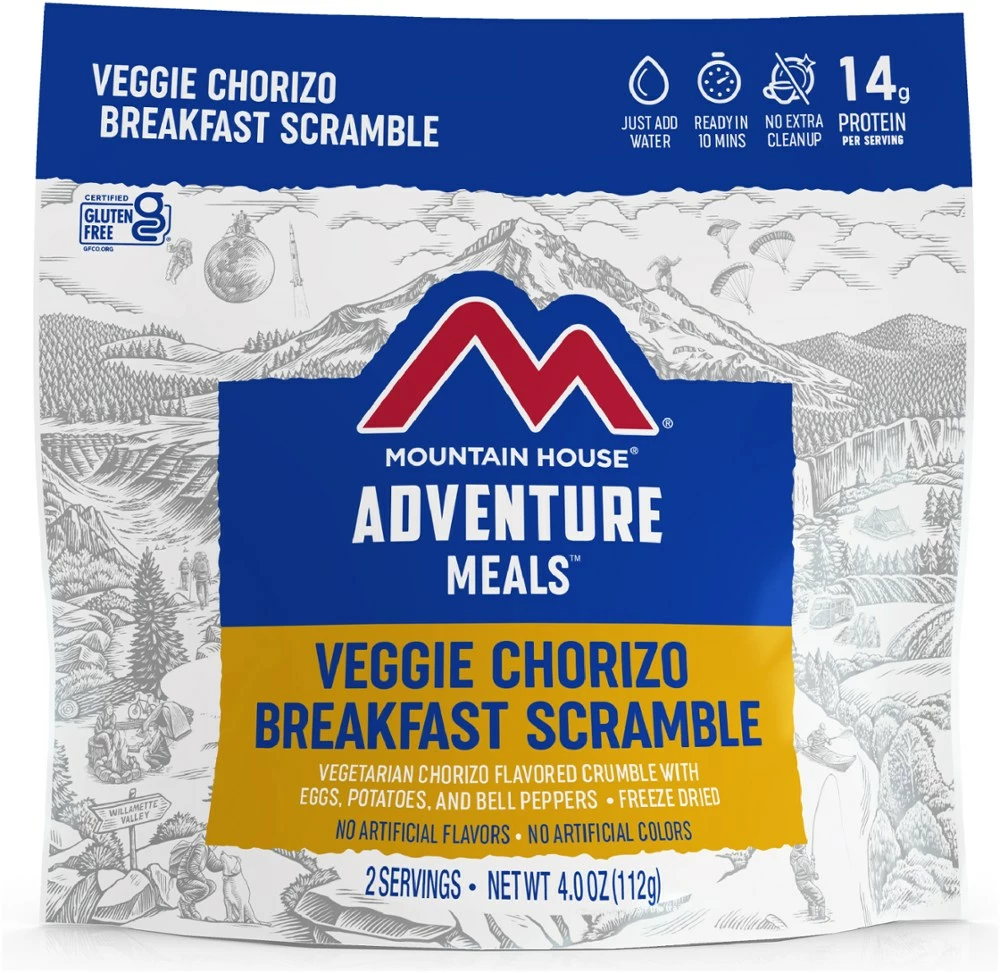 Mountain House Veggie Chorizo Breakfast Scramble - 2 Servings