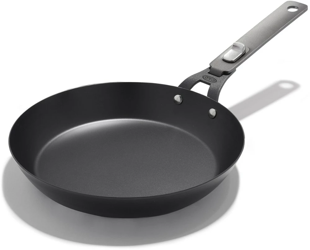 OXO Outdoor Carbon Steel Fry Pan with Removable Handle - 8" - Image 5