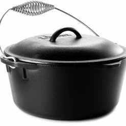 Lodge Cast Iron Dutch Oven - 5 Quart - None