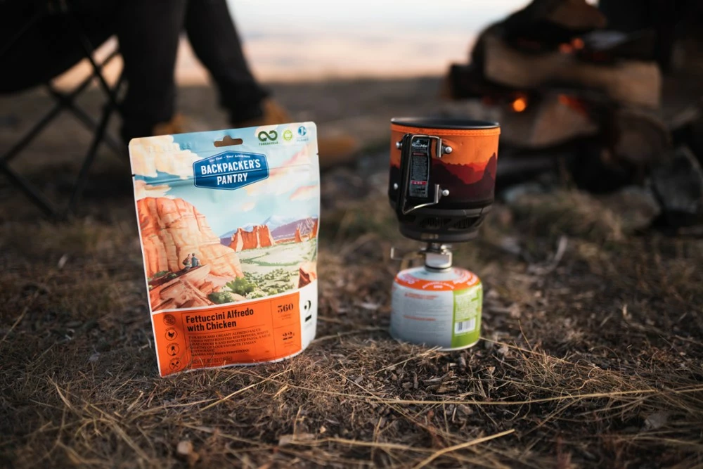 Backpacker's Pantry Fettuccini Alfredo with Chicken - 2 Servings - None - Image 3