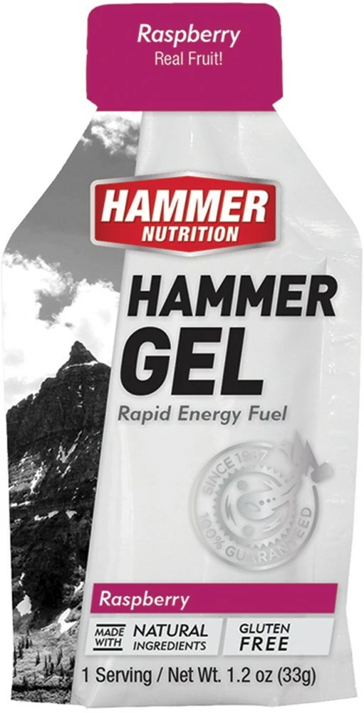 Hammer Nutrition Energy Gel - Single Serving - Raspberry