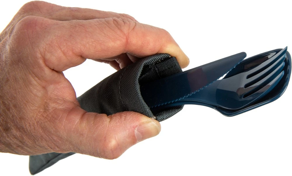 UCO ECO Camp 3-Piece Utensil Set - Ocean Blue - Image 2