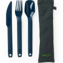 UCO ECO Camp 3-Piece Utensil Set - Ocean Blue