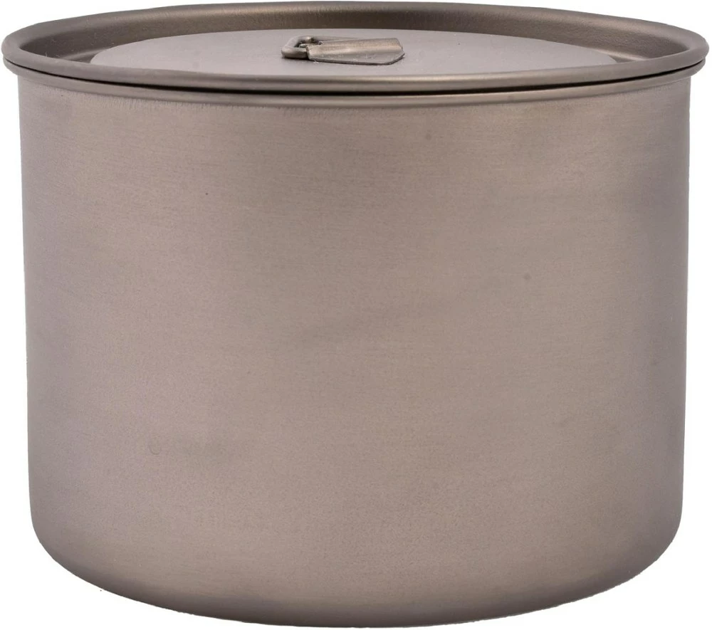OliCamp Titanium Space Saver Pot with Lid - 900 ml - Image 4